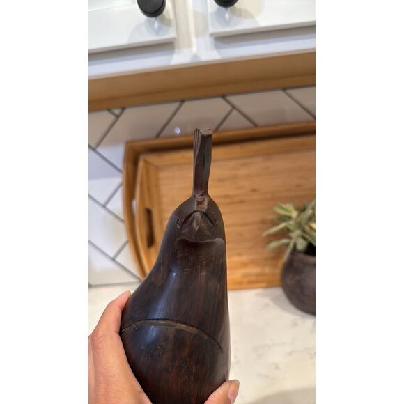 Vintage Ironwood Seri Quail Hand carved Sculpture, Kino Indians of Mexico, 13” - Picture 6 of 8